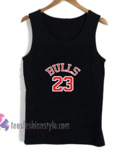 bulls 23 logo tanktop gift shirt