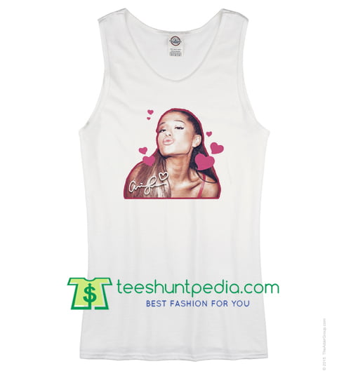 Ariana Loves You Crop Tank Top