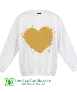LADIES VALENTINE'S DAY Sweatshirt Heart Slouchy Sweatshirt
