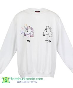 Me VS You Unicorn Sweatshirt