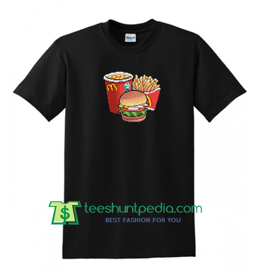 Organic Cotton Tee, Fast food Tumblr logo shirt