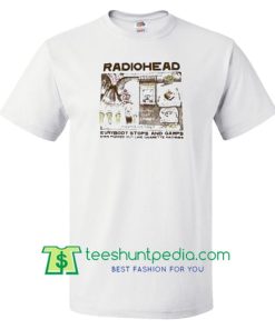Radiohead Color In Drawing T Shirt
