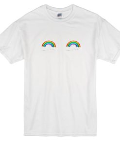 Rainbow Clouds T Shirt