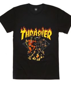 Thrasher Halloween T Shirt