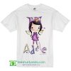 Girl's T Shirt Stamp Baby fairy illustration t shirt with your name adele