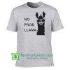 Funny Llama Shirt, No Prob Llama Shirt, Cute Animals Shirt Maker Cheap