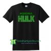 Incredible Hulk Women's V-Neck Shirt, Superhero Tee Shirt Maker Cheap