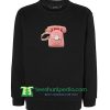 Pink Retro Phone Sweatshirt Maker Cheap