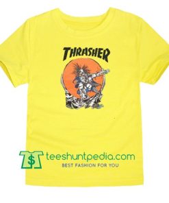 Thrasher Outlaw T Shirt Maker Cheap