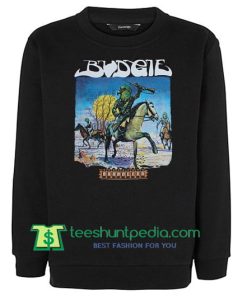 Budgie Bandolier'75 nwobhm Rush Black Sabbath New Sweatshirt Maker Cheap
