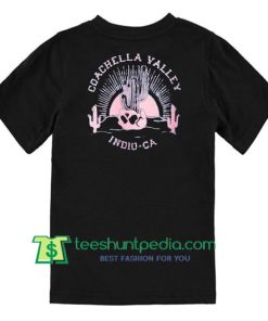 Coachella Valley T Shirt Back Maker Cheap