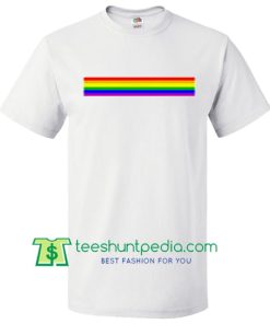Rainbow Line T Shirt Maker Cheap