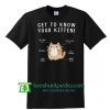 Cat T Shirt for Pet Owners, Cat Lover Gift, Kitten T Shirt, Cat Tee, Animal Lover T Shirt Maker Cheap