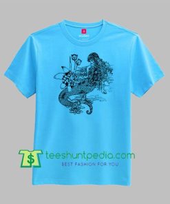 Mermaid La Luxure Perfect Weight Scoop Tee T Shirt Maker Cheap