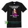 Never Underestimate A Woman Who Listens To P!nk And Was Born In June Shirt Maker Cheap