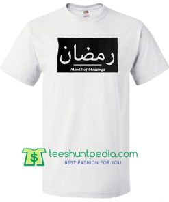 Ramadan Month of blessings Short-Sleeve Unisex T Shirt Maker Cheap