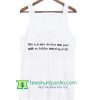 This is Very Serious Text Post Tank Top Maker Cheap