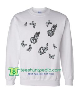 Butterfly Shirt Sweatshirt Maker Cheap