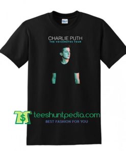 The Voicenotes Tour 2018, Charlie Puth T Shirt Maker Cheap