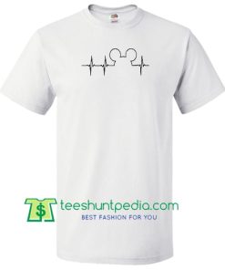 Mickey Mouse Heartbeat T Shirt Maker Cheap