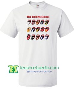 Rolling Stones Stadium Tongue Tour T Shirt Maker Cheap