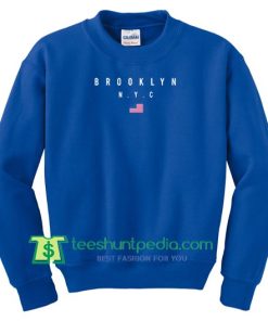 Brooklyn NYC Flag Sweatshirt Maker Cheap