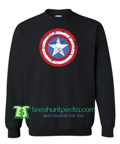 Captain America Logo Sweatshirt Unisex Shirt Maker Cheap