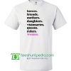 Heroes Friends Mothers Daughters T Shirt Maker Cheap