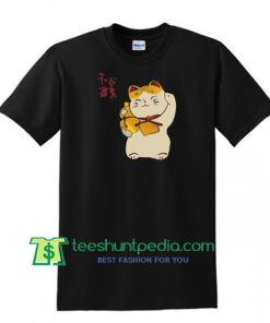 Maneki Neko T Shirt Maker Cheap