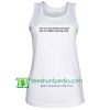 this is a very serious text post tank top Maker Cheap