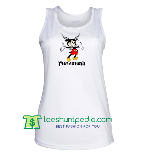 Disney Thrasher Mickey Tank Top gift shirt unisex custom clothing Size S-3XL