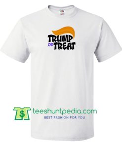 Donald Trump Or Treat T Shirt gift tees adult unisex custom clothing Size S-3XL