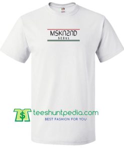 MSKN2ND Seoul T Shirt gift tees adult unisex custom clothing Size S-3XL
