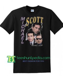Michael Scott T Shirt gift tees adult unisex custom clothing Size S-3XL