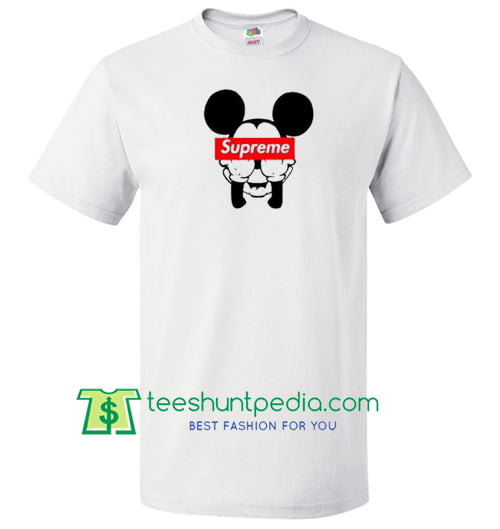 Mickey Mouse Supreme T Shirt Gift Tees Adult Unisex Custom