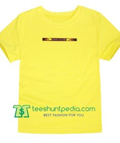 Sad Club T Shirt gift tees adult unisex custom clothing Size S-3XL