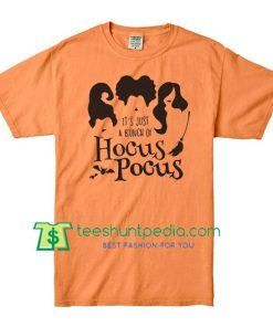 Hocus Pocus, Halloween T Shirt, Sanderson Sisters Shirt, Halloween Tee gift tees adult unisex custom clothing Size S-3XL