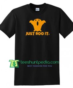 Just BOO It Halloween Funny T Shirt gift tees adult unisex custom clothing Size S-3XL