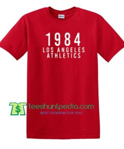 Los Angeles Athletics 1984 Style Shirts gift tees adult unisex custom clothing Size S-3XL