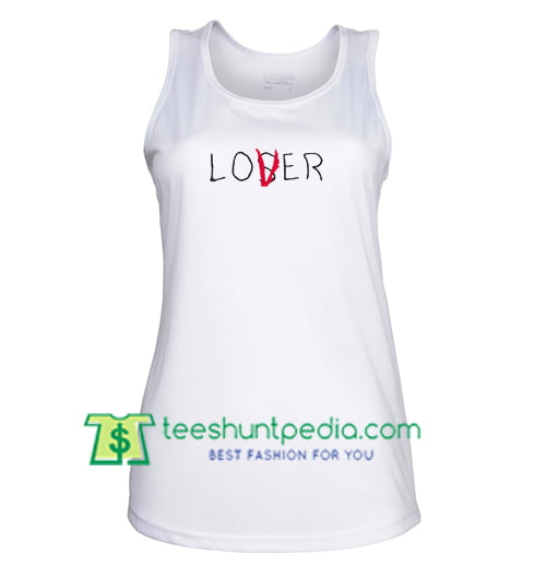 Loser-Lover Tank Top gift shirt unisex custom clothing Size S-3XL