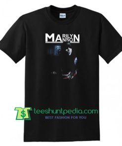 Marilyn Manson T Shirt gift tees adult unisex custom clothing Size S-3XL