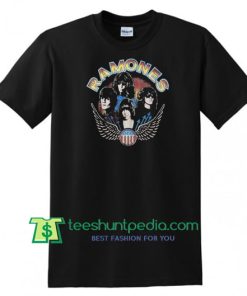Ramones Vintage T Shirt gift tees adult unisex custom clothing Size S-3XL