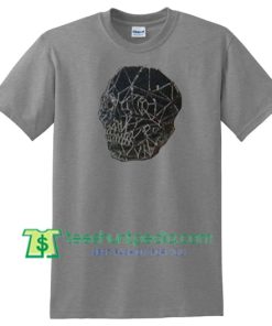 Skull diamon T Shirt gift tees adult unisex custom clothing Size S-3XL