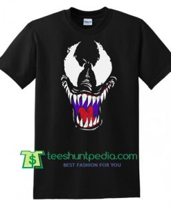 Spiderman Venom Face T Shirt 2018 Movie Tom Hardy Tee Shirt gift tees adult unisex custom clothing Size S-3XL