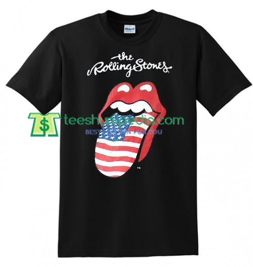 The Rolling Stones T Shirt gift tees adult unisex custom clothing Size S-3XL
