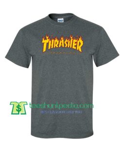 Thrasher Magazine Logo T Shirt gift tees adult unisex custom clothing Size S-3XL