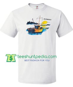 Vintage Hawaii T Shirt gift tees adult unisex custom clothing Size S-3XL