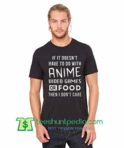 Anime Fan Shirt Gamer Shirt Anime Gifts Video Shirt Nerd Shirt gift tees adult unisex custom clothing Size S-3XL