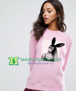 Ariana Grande's Dangerous Tour Light Pink Sweatshirt Maker Cheap