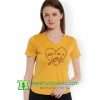 Don't Be a Jerk Love T Shirt gift tees adult unisex custom clothing Size S-3XL